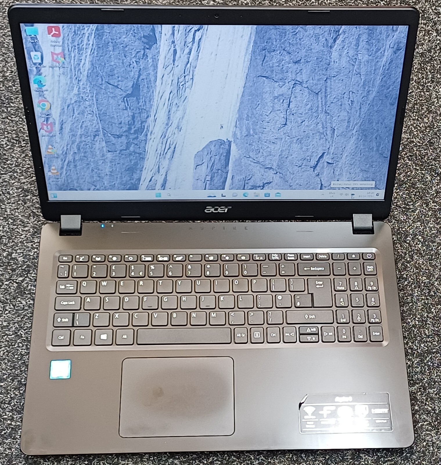 Acer - acer N19C1 第8世代 i5 ﾒﾓﾘ12GB 新品SSD256GB Acer - acer N19C1 第8世代 i5 ﾒﾓﾘ12GB 新品SSD256GBの通販 by