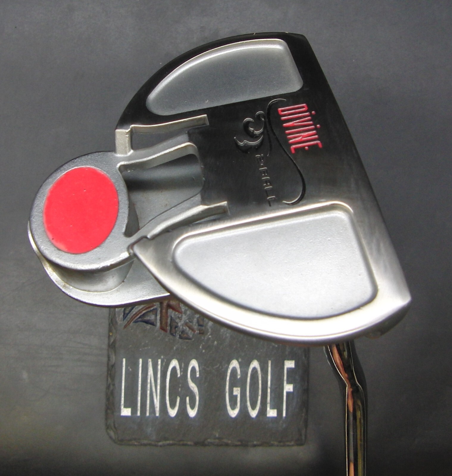 Odyssey Divine 2 Ball Putter 85cm Length Steel Shaft Odyssey Grip Odyssey Divine 2 Ball Putter 85cm Length Steel Shaft Odyssey Grip