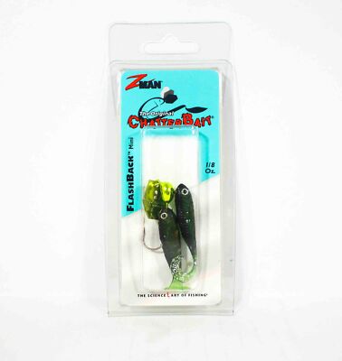 Zman Chatterbait Flashback Mini 1/8 Oz Chart Rainbow (0396)