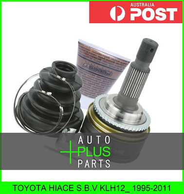 Fits TOYOTA HIACE S.B.V KLH12_ 1995-2011 - OUTER CV JOINT REAR 24X63X30