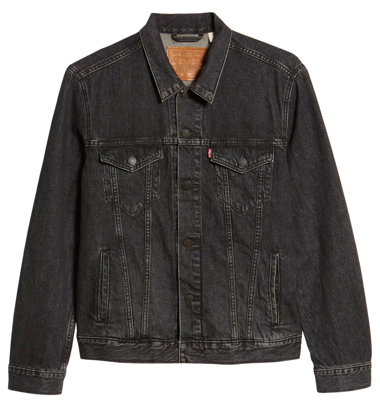 Levi's Strauss Men's Button Front Cotton Denim Trucker Jean Jacket | eBay