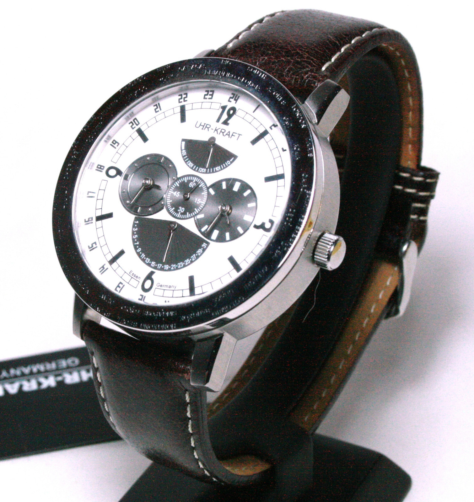 UHR-KRAFT, 21024/5A BIG WORLD, AUTOMATIC, DUALTIMER