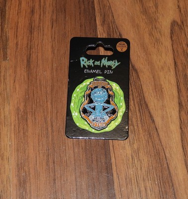 Rick and Morty Enamel Pin Mr Meeseeks Existence is Pain BRAND NEW