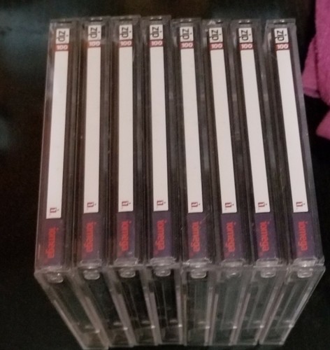 8 iomega Zip Drive 100 MB Disk, New