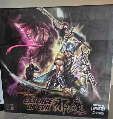 Street Masters Essence of Evil Expansion Kickstarter Board Game New