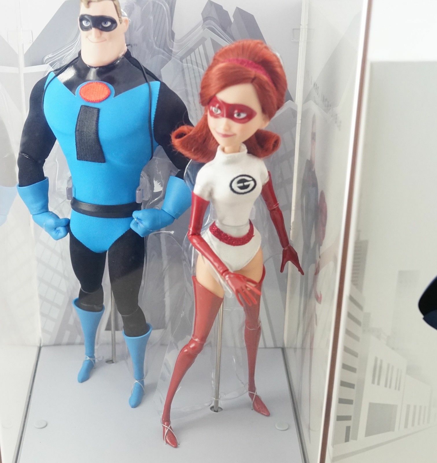 2017 D23 Expo Disney Store Exclusive The Incredibles Designer Doll Set LE 1023