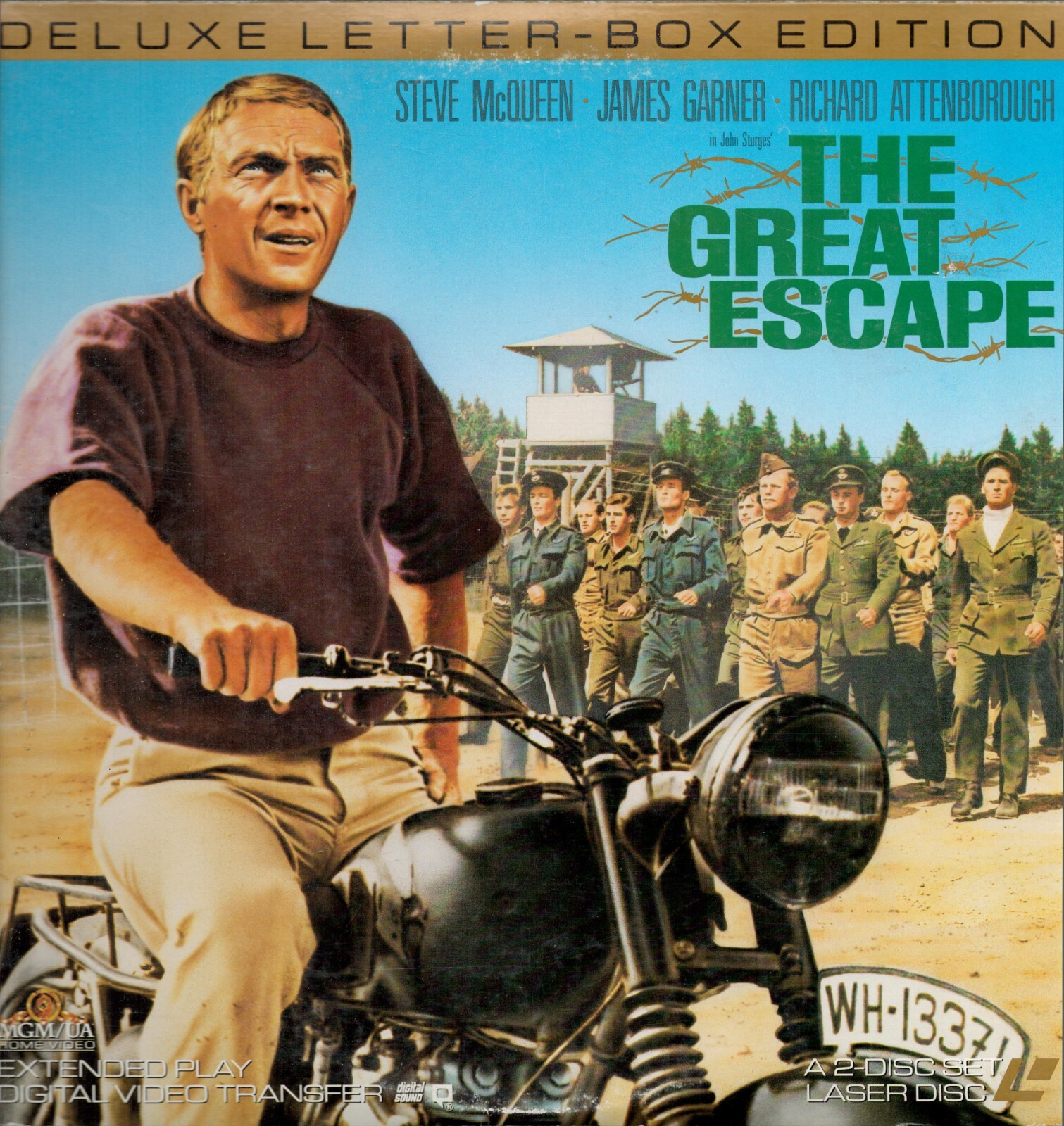 The Great Escape (1963) Deluxe Letterbox Edition Laserdisc The Great Escape (1963) Deluxe Letterbox Edition Laserdisc