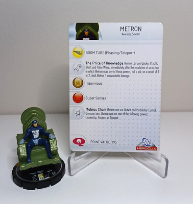 Heroclix: Metron #050 - Arkham Asylum - Super Rare