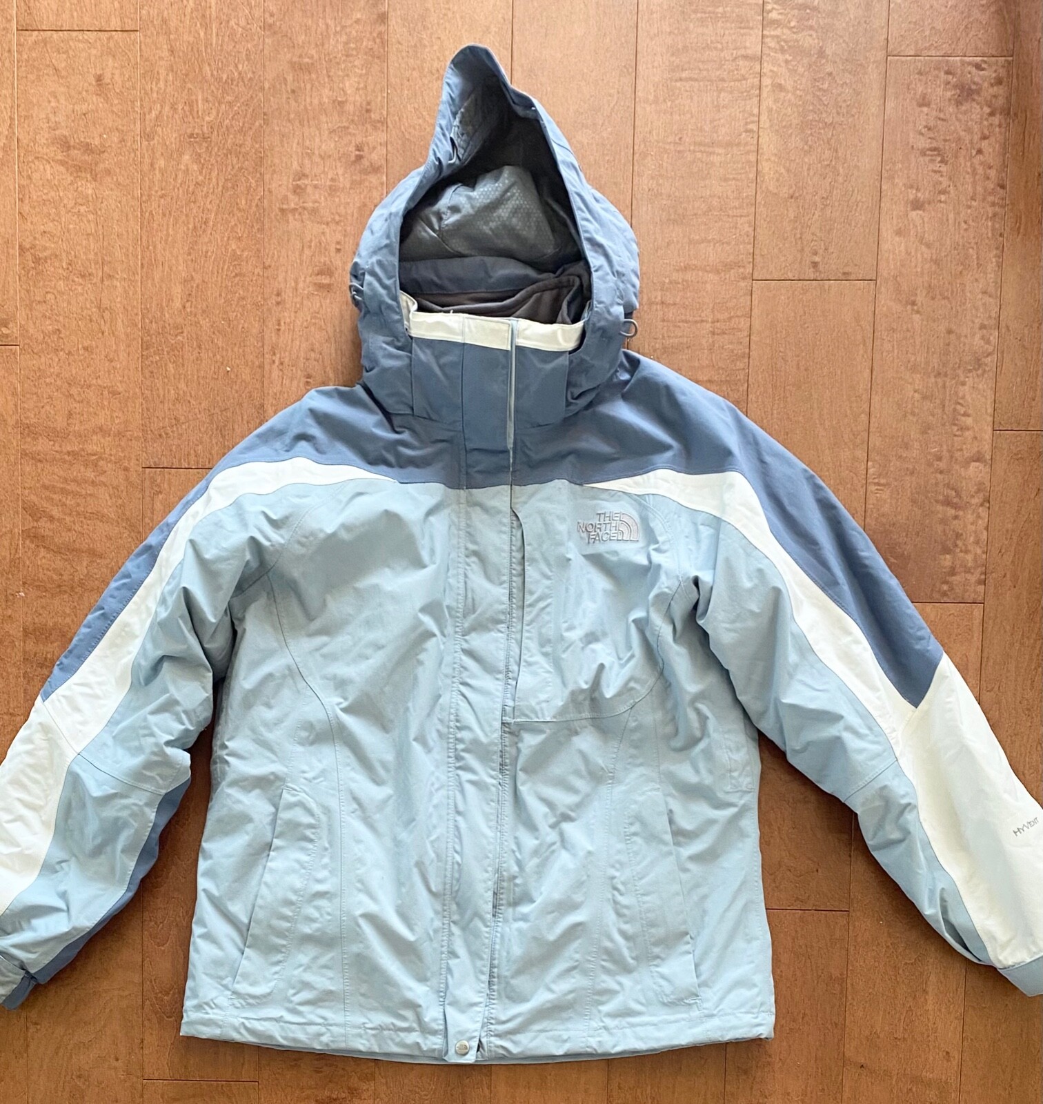 THE NORTH FACE Hyvent Women Large Jacket Removable Liner THE NORTH FACE Hyvent Women Large Jacket Removable Liner