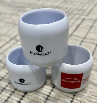 BirdieBalls 3 x Practice Golf Balls Limited Flight Training Balls - FREE SHIP