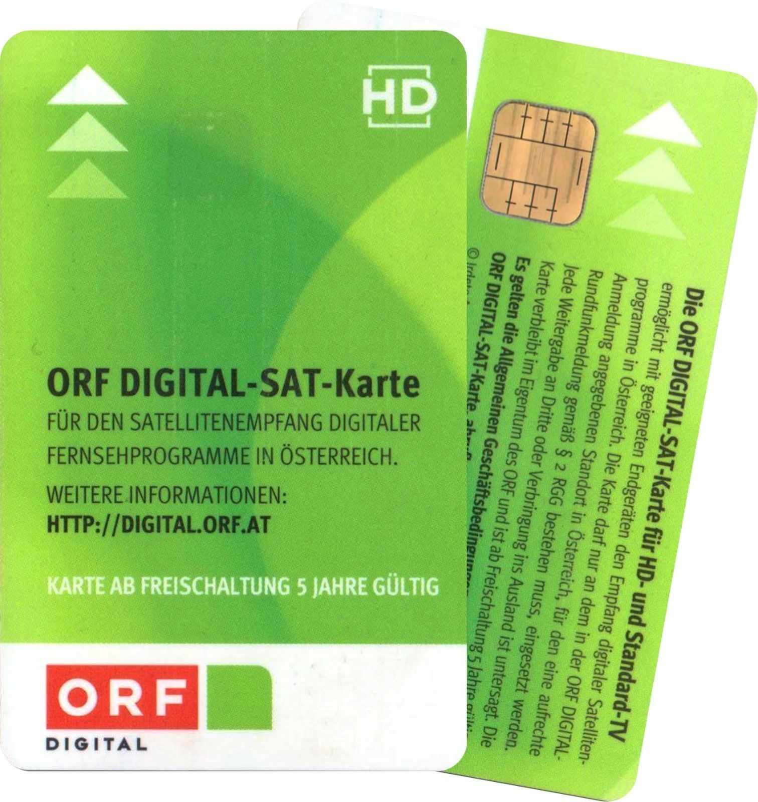 ORF (Karte) cardless CI SAT MODUL inkl. 5 Jahre ORF HD
