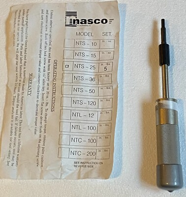 Nasco NTS-25 Torque Tool