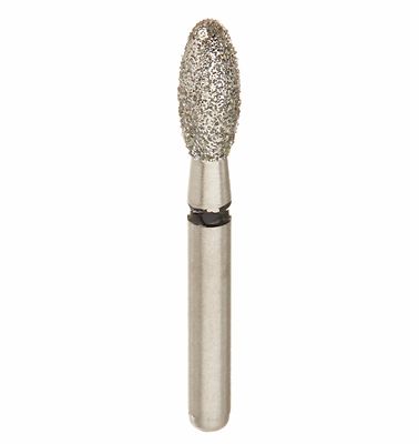CROSSTECH Dental Diamond Short-Shank EGG-379/023SC, MC15RXC-Super Coarse,5Burs
