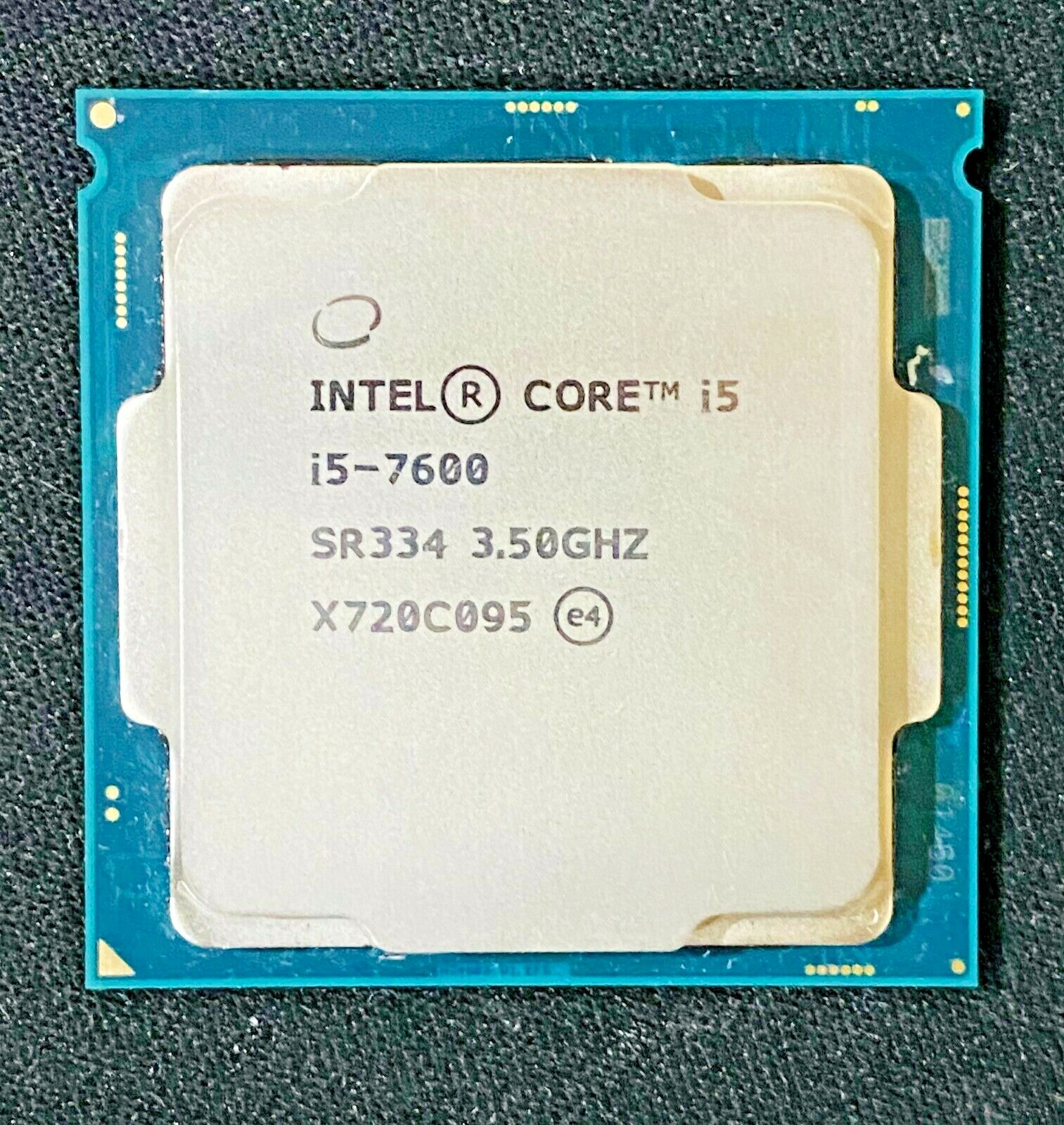 Intel Core i5-7600 CPU Processor Quad-Core 3.5 GHz Socket H4 Intel Core i5-7600 CPU Processor Quad-Core 3.5 GHz Socket H4