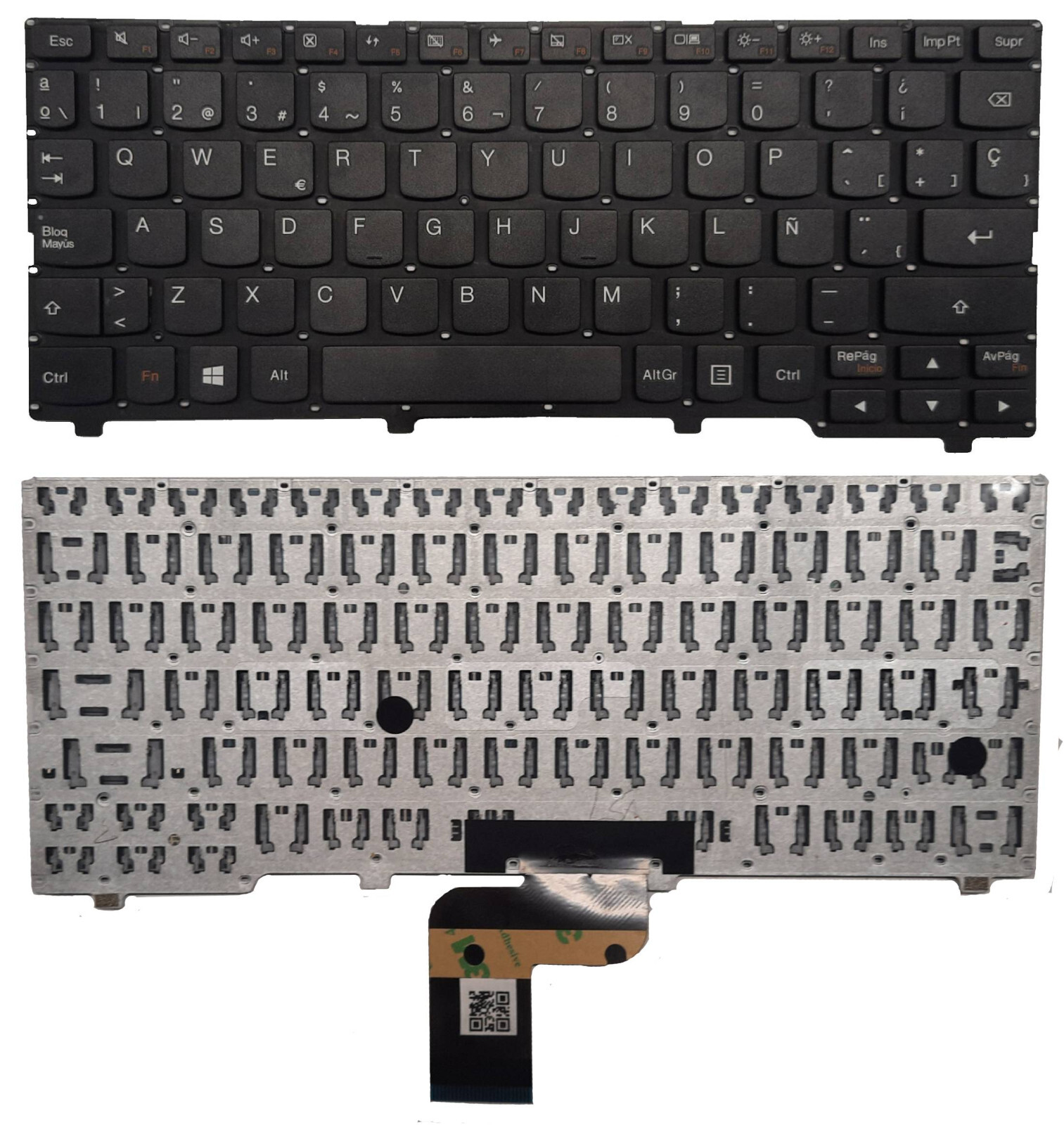 SPAIN Keyboard Lenovo Winbook 100E 300E N22 N23 N24 Series