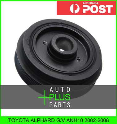 Fits TOYOTA ALPHARD G/V ANH10 Crankshaft Pulley Belt Harmonic Balancer 1Mzfe