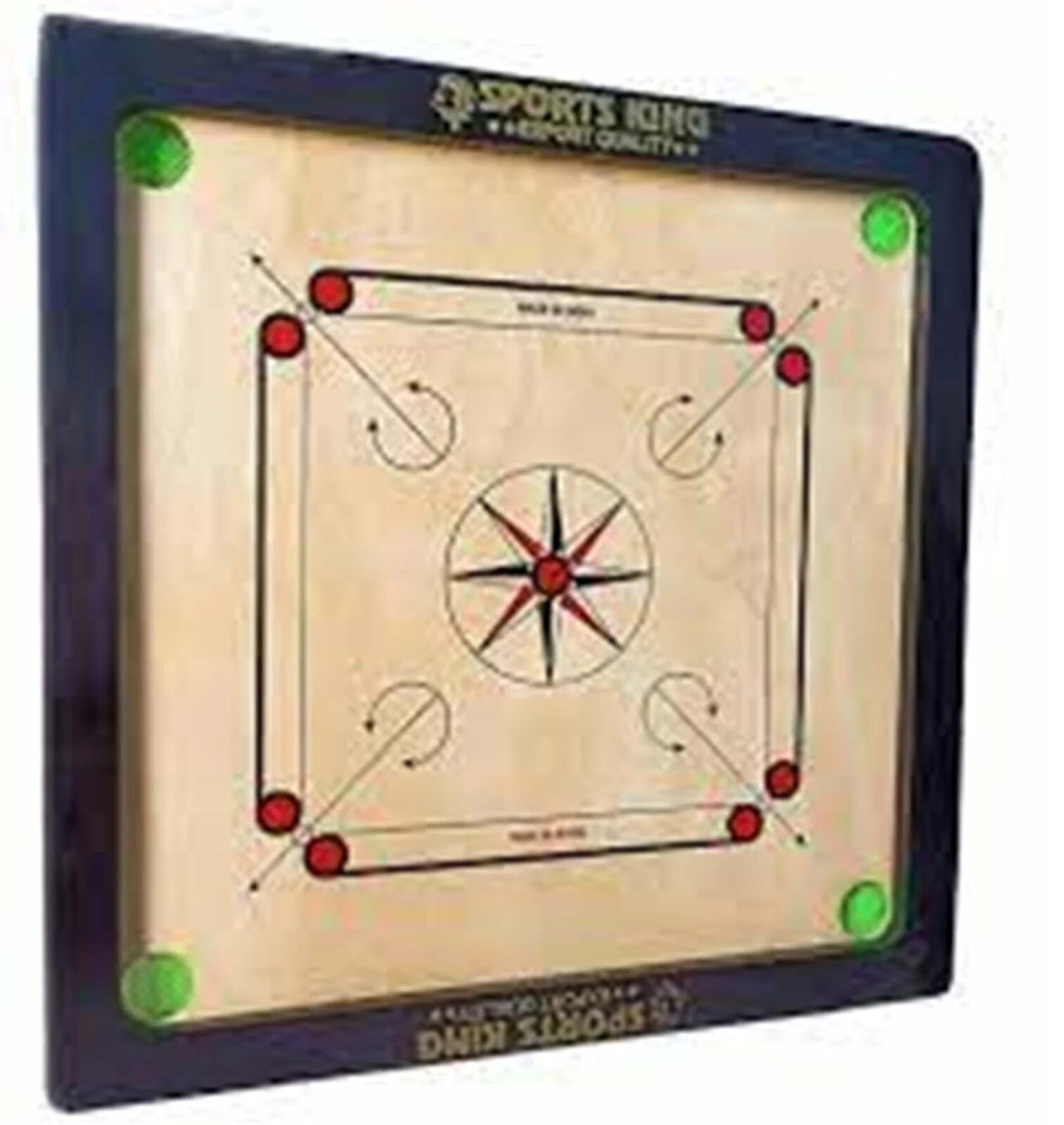 木製Carrom Board キャロンボード Amazon.co.jp: デラックス木製LargeサイズCarromテーブルゲーム