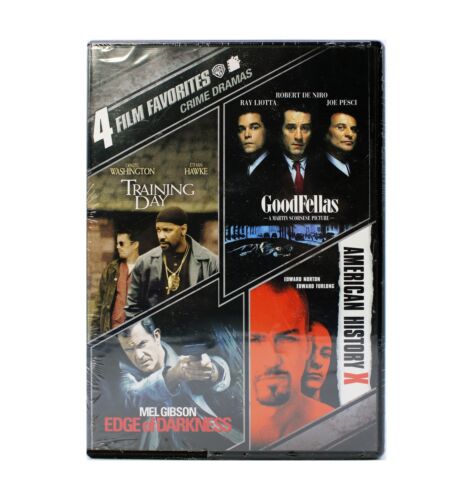 Warner Brothers | Crime Dramas: 4 Film Favorites (DVD, 2014, 4-Disc Set) Warner Brothers | Crime Dramas: 4 Film Favorites (DVD, 2014, 4-Disc Set)