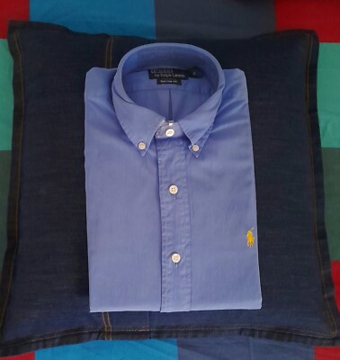 Polo by Ralph Lauren camicia custom fit cotton silk twill