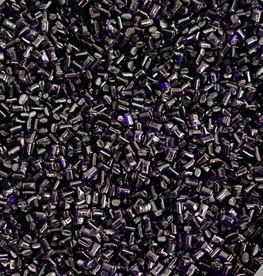 PC Plastic Pellets -  VIOLET  - 2lb 6oz - Injection Molding Polycarbonate Resin