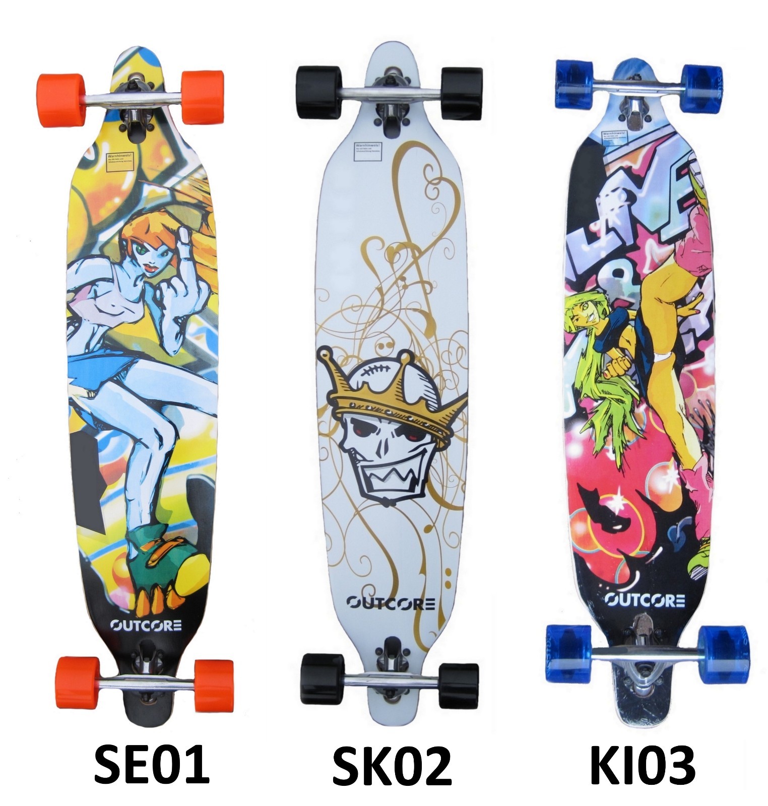 Longboard Kinder Komplettboard 41 Zoll ABEC11 Jungen Mädchen Geschenk