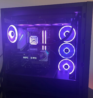 Custom PC AMD 5600 Nvidia RTX 3060ti Corsair iCUE H150i Elite Capellix