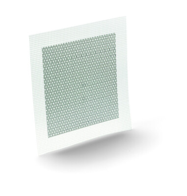 Drywall Patch selbstklebende Glasfasergewebestreifen mit Aluminiumplatte 2 Stück