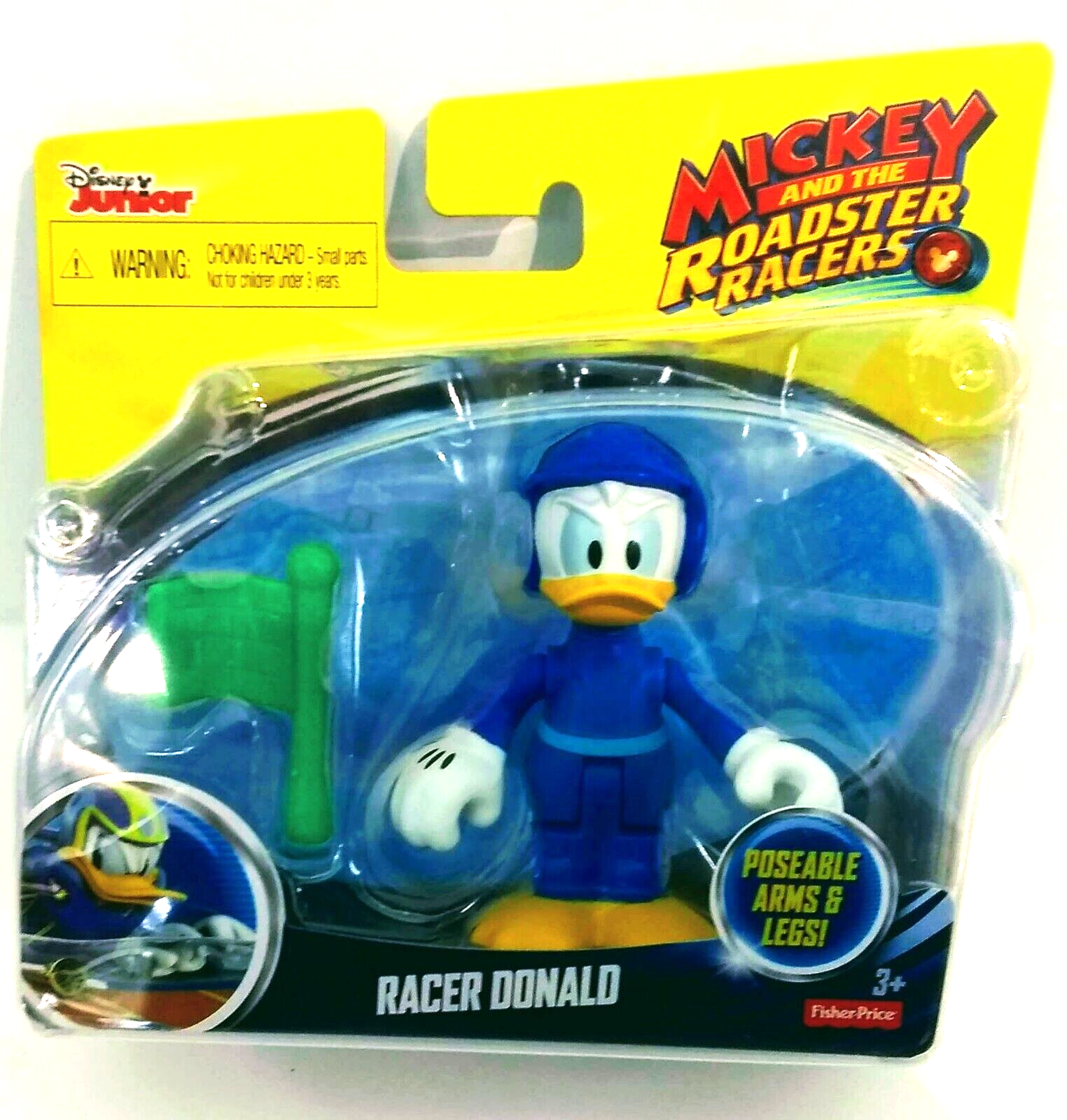 ディズニー　Disney アールビバン マセイ　ドナルド Disney Junior Mickey and the Roadster Racers -''RACER DONALD
