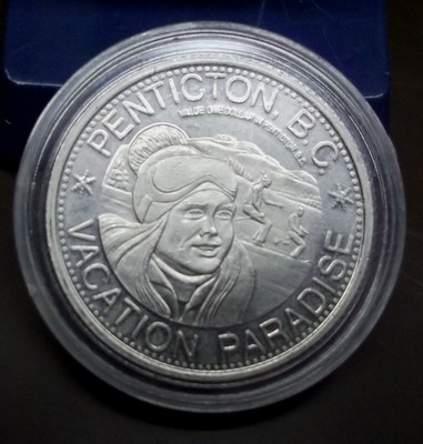 1978 PENTION PEACH FESTIVAL TOKEN,VERY GOOD CONDITION, SEE PICTURES TO EVALUATE