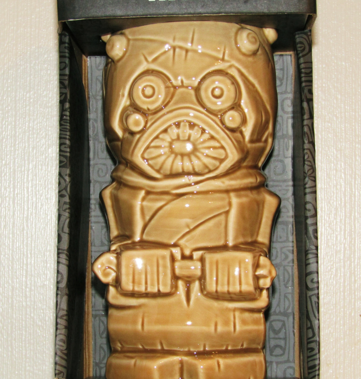 Star Wars Geeki Tikis Tusken Raider Sculpted Mug Figure Ceramic Collectible New