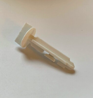 Hot Wheels Rod Runner Key Replacement Custom 3D Printed White (Single Piece)