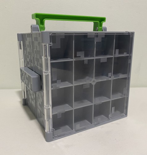 Minecraft Mini Figure Collector Case Storage Cube Playset 2014 MATTEL Toys
