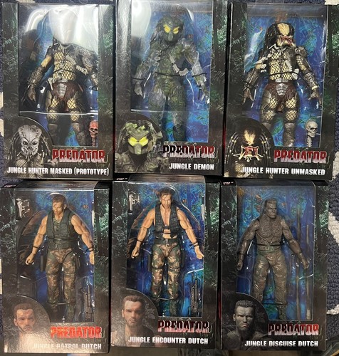 NECA Predator 30th Anniversary Lot 7 Brand New Fig VAULTED NECA Predator 30th Anniversary Lot 7 Brand New Fig VAULTED