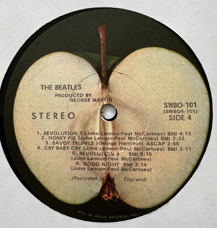 THE BEATLES ホワイトアルバム SWBO-101 2枚組 レコード THE BEATLES ホワイトアルバム SWBO-101 2枚組 レコード The
