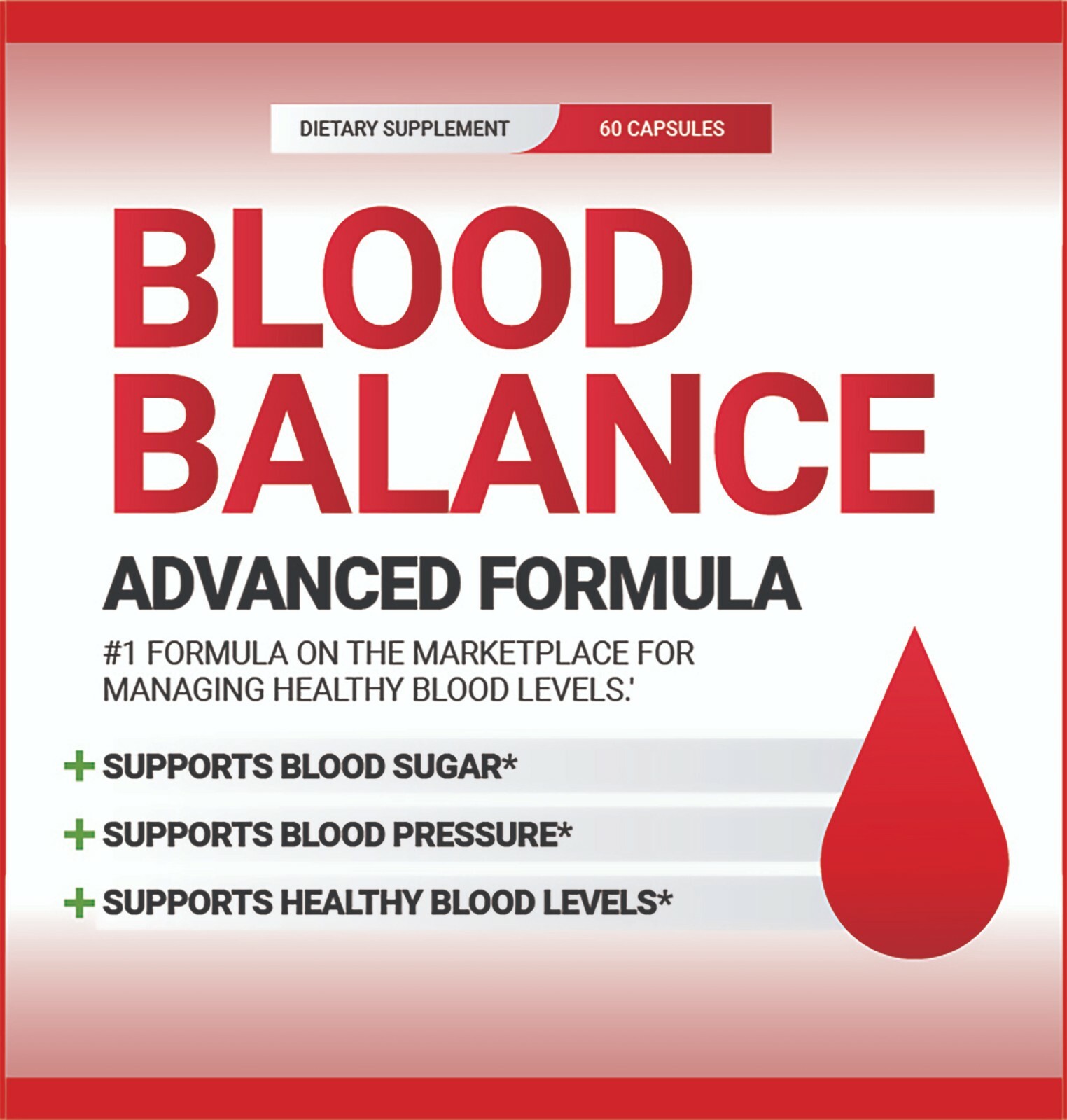 Blood Balance Formula New Sealed