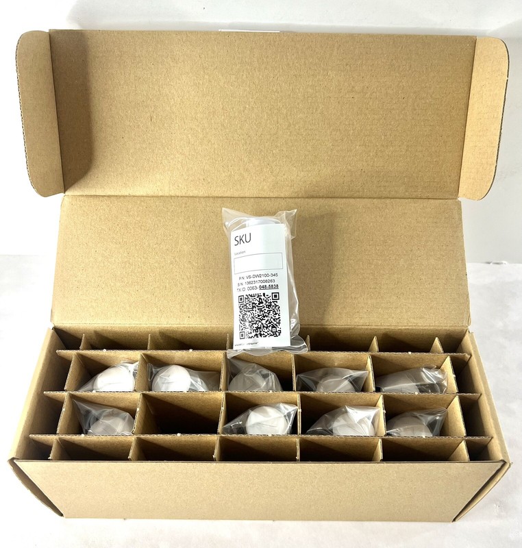 Lot of 10 Vivint Recessed Door Contact Sensor VS-DW2100-345 NEW