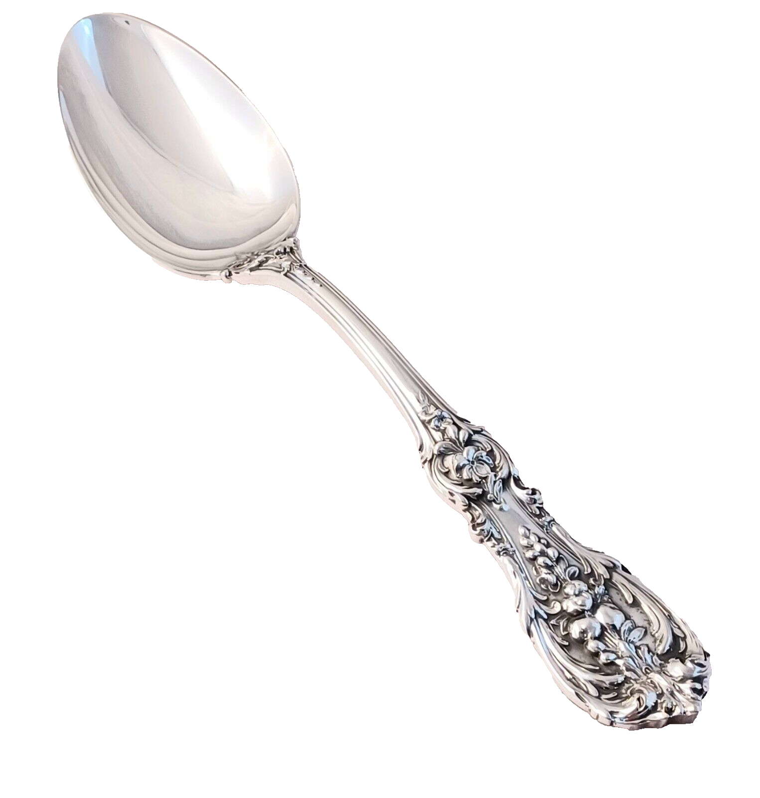 666様　Reed & Barton Francis 1 スープスプーン2本 Reed & Barton Francis First 1st Sterling Pierced Table