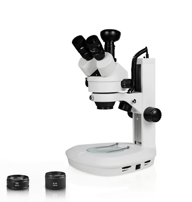 Vision Scientific VS-2FZ-3NN Simul-Focal Trinocular Zoom Stereo Microscope