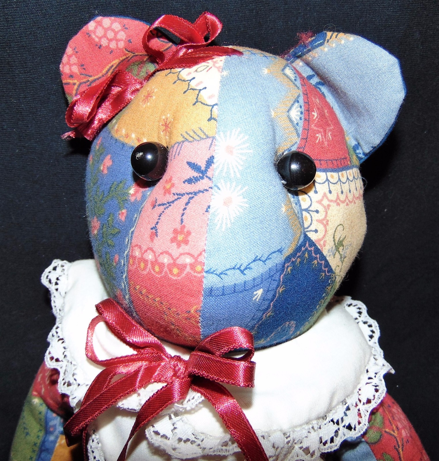Handmade Tilda Bear Girl Quilt Style