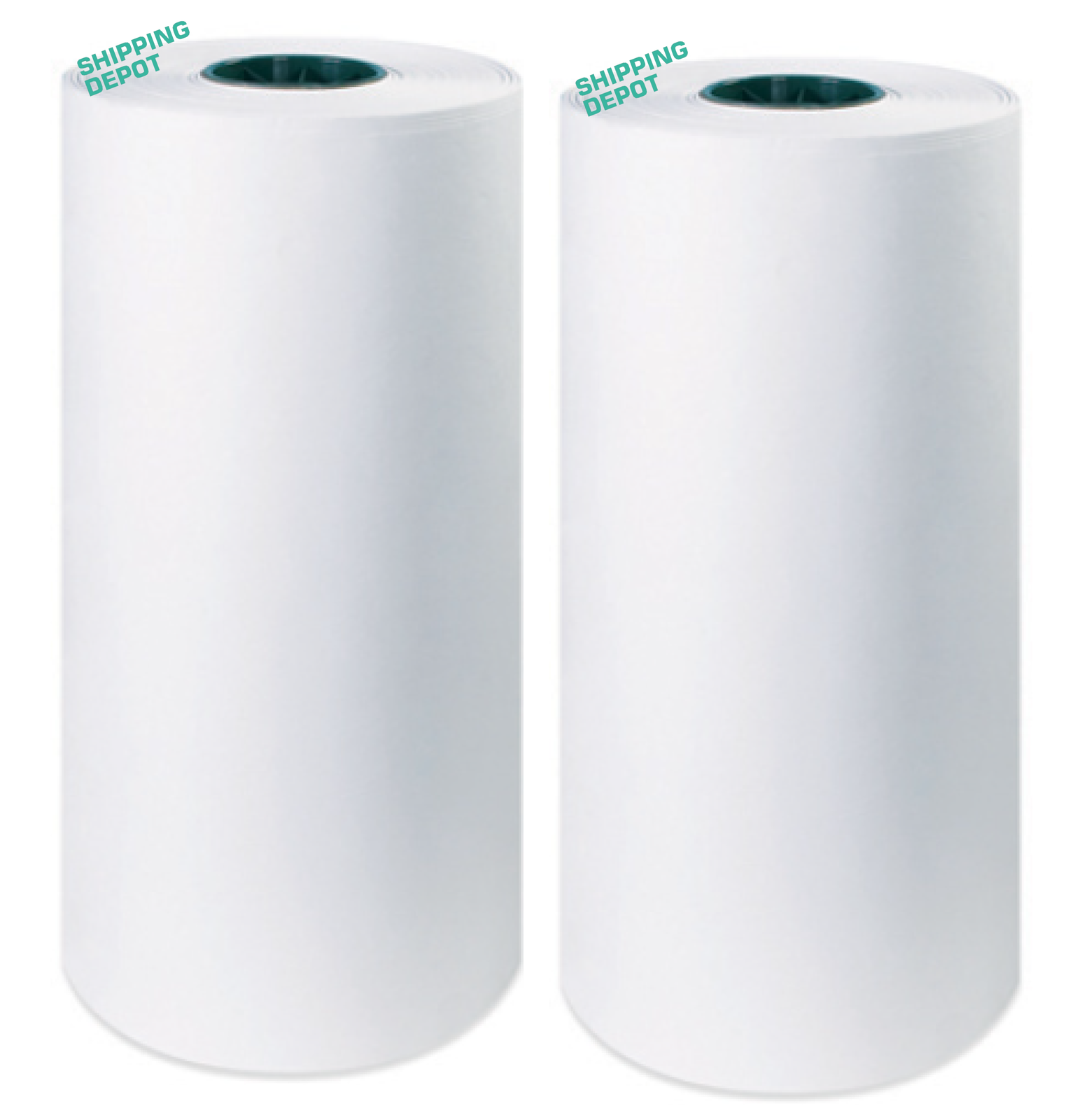 2 Rolls - White Butcher Paper Roll for Meat and Food Service 18 x 1000 ft.