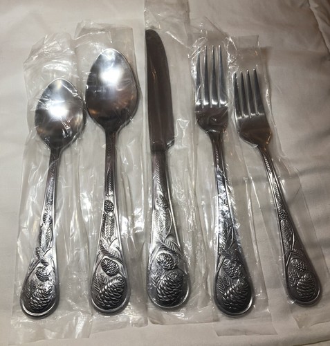 CAMBRIDGE - PINE CONE - Stainless Flatware Silverware - YOU CHOOSE CHOICE - NEW*