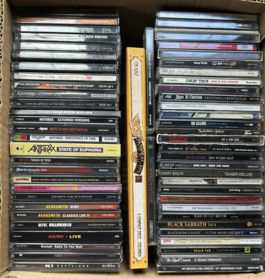 Hard Rock/Metal/Pop CD Lot A-N : Choose Your Own MOTLEY CRUE ANTHRAX METALLICA