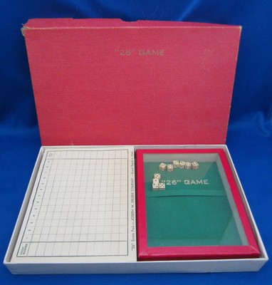 1951 Drueke  26  dice game very gently used