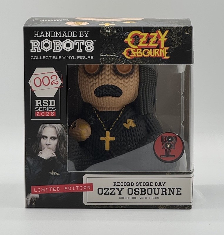 HANDMADE BY ROBOT OZZY OSBOURNE RSD 2026 LIMITED EDITION 002 VINYL