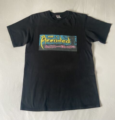 The Accused Vintage T Shirt Seattle '80s Crossover Hardcore The Accused Vintage T Shirt Seattle '80s Crossover Hardcore