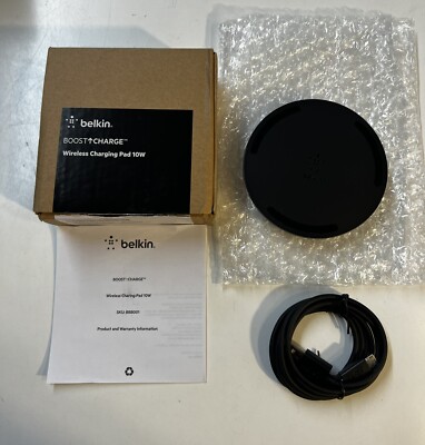 Belkin Boost UP Wireless Charging Pad - 10W Wireless Charger for Qi Enabled A