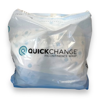 QuickChange Male Incontinence Urine Management Wrap 25 Count NEW Sealed