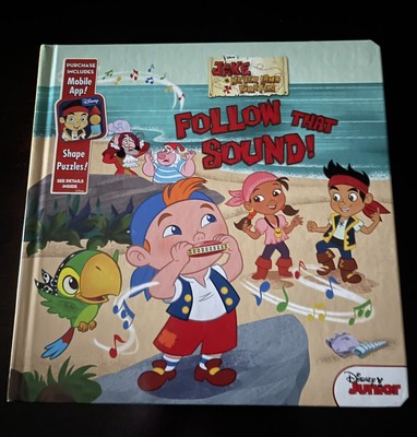 NEW Disney Junior Jake and the Never Land Pirates Follow That Sound! Board Book