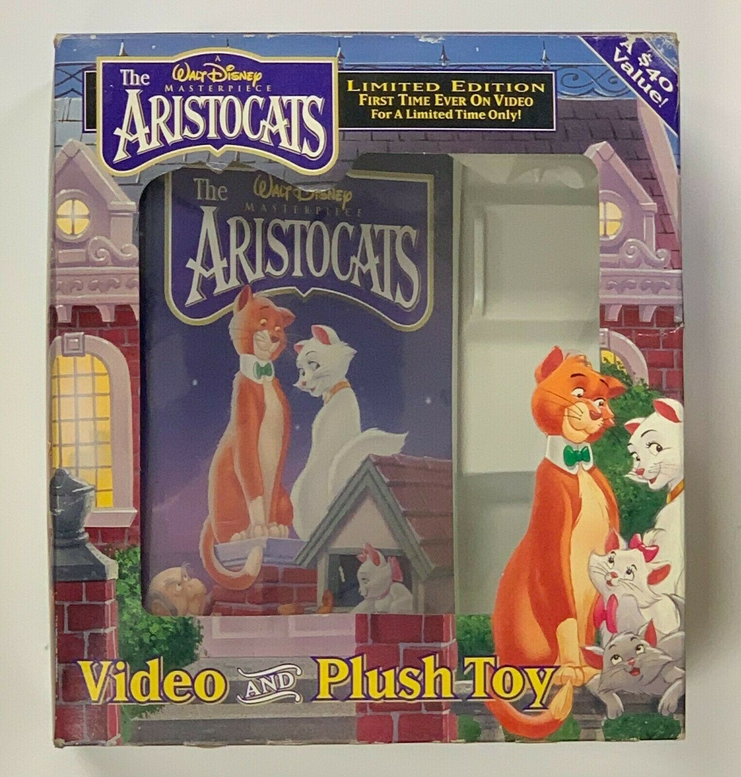 その他 Aristocats [VHS] A Walt Disney Masterpiece Aristocats Video Limited Edition