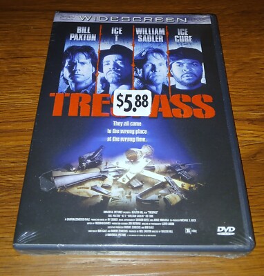 Trespass (DVD, 1998) Bill Baxton, Ice T, William Sadler, Ice Cube Brand New 